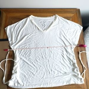 💖💖 American Eagle T-Shirt Soft & Sexy Fabric Side Ties  Size Medium